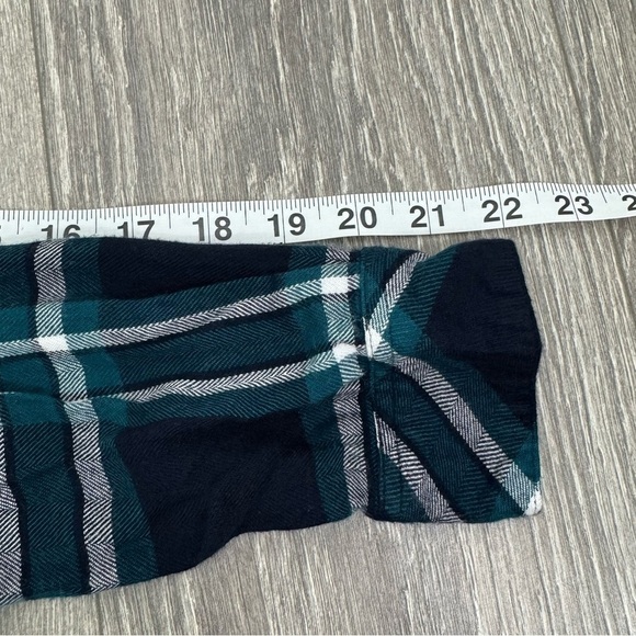 Rails Hunter Plaid Front Button Closure Shirt Blue Green Size Small SM S - Picture 11 of 11